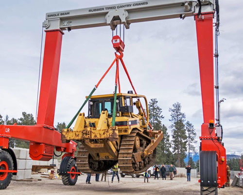 Rubber Tires Gantry Crane  